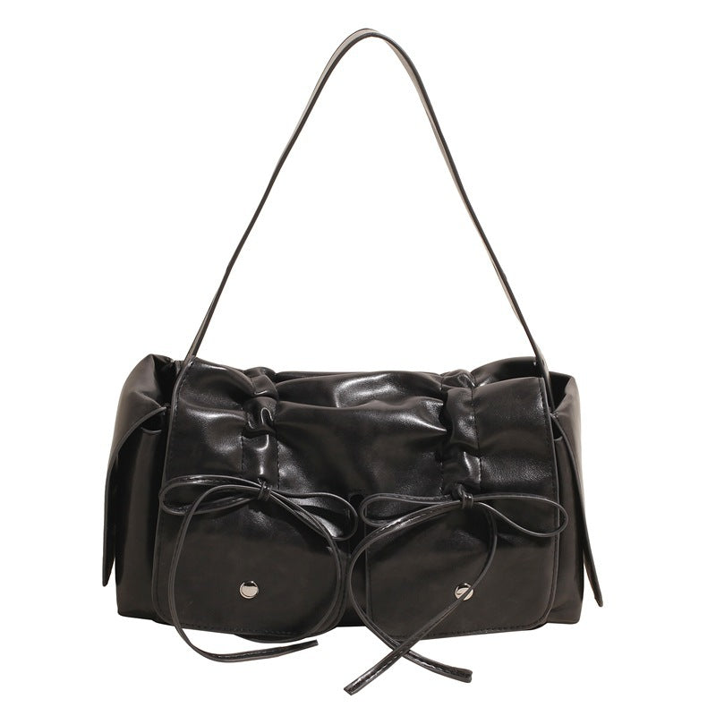 Square Bow Sewing Hand Messenger Bag