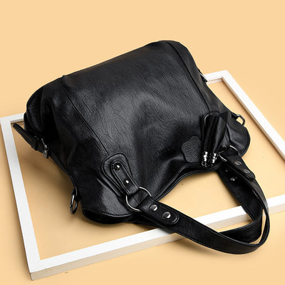 Women's Shoulder Tassel Crossbody Handbag