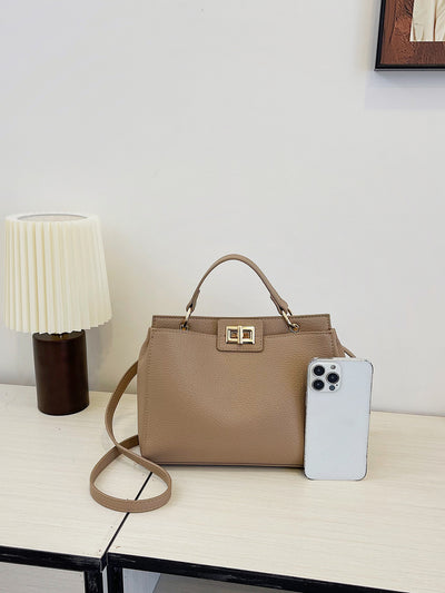 Large Capacity Simple Stylish Good Texture  Bag