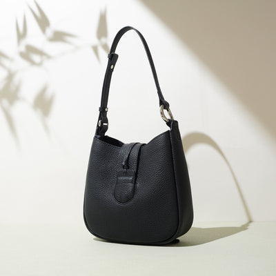 Large Capacity Commuter Soft Leather Handbag
