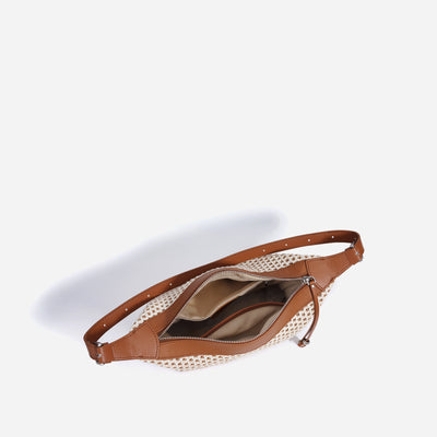 Fashion Retro Straw Woven Dumpling Bag Versatile