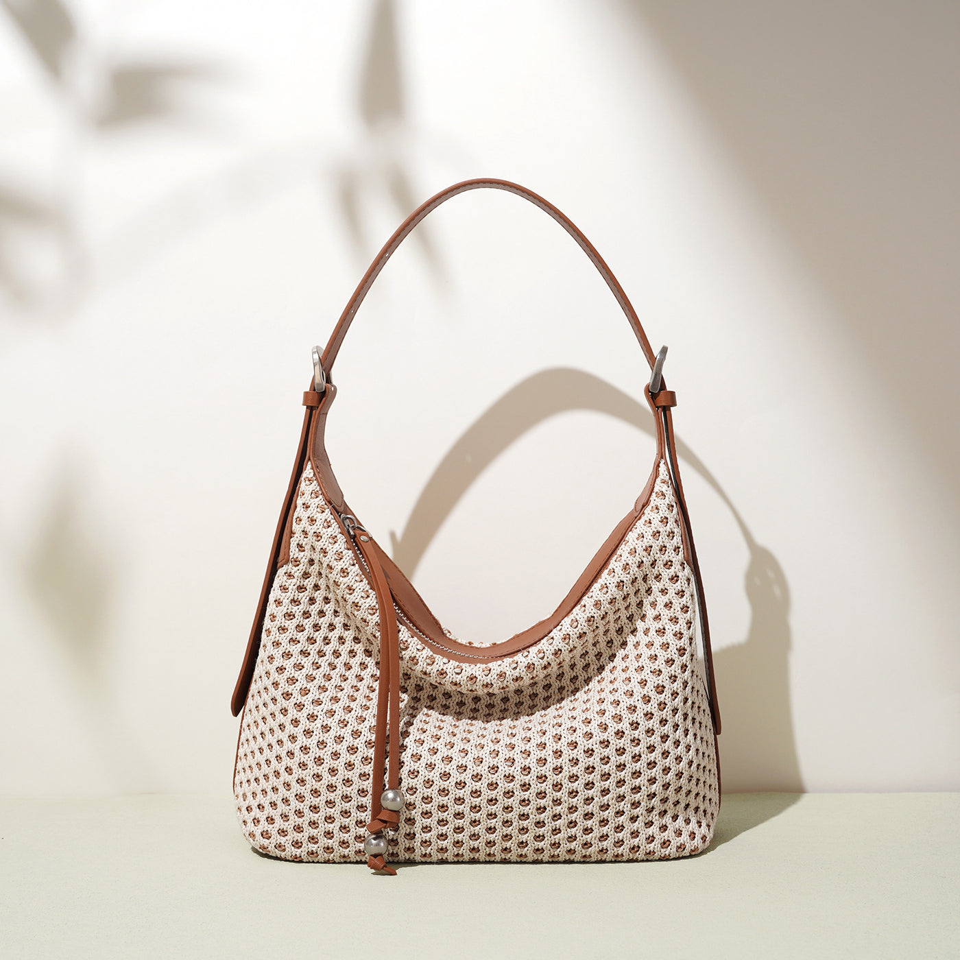 Fashion Retro Straw Woven Dumpling Bag Versatile