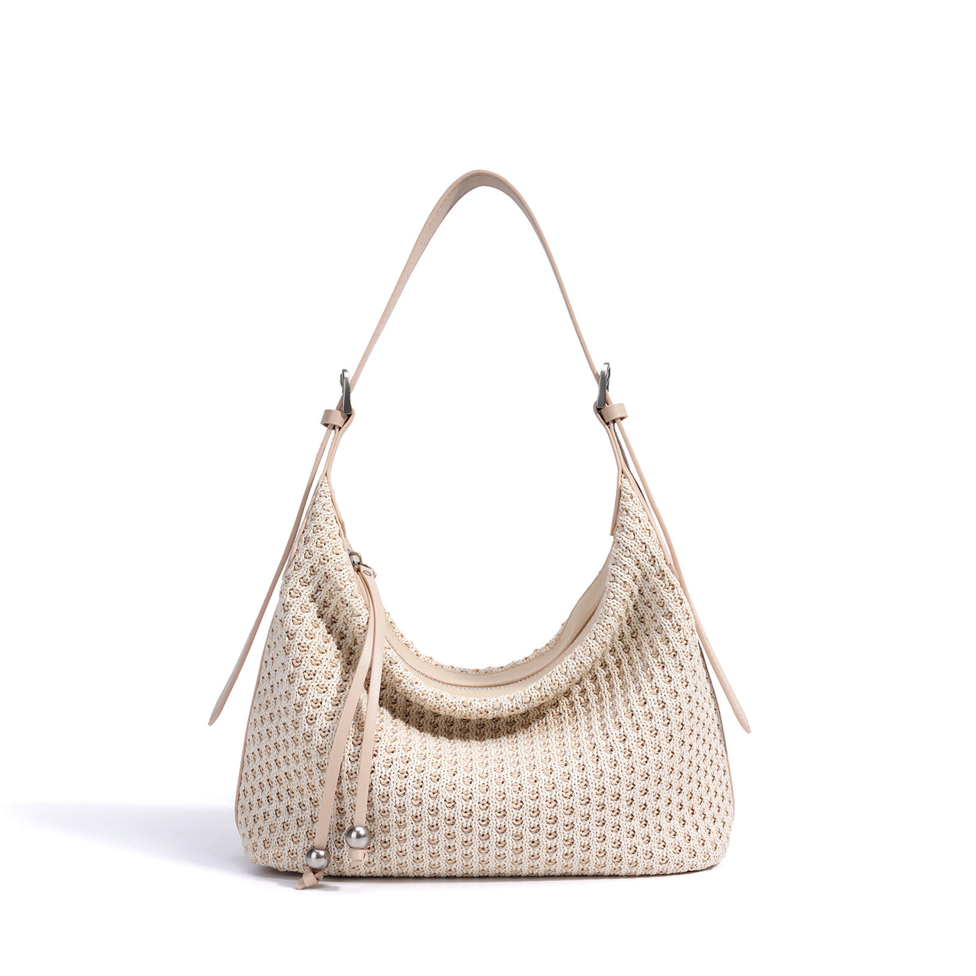 Fashion Retro Straw Woven Dumpling Bag Versatile