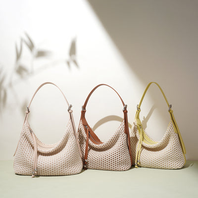 Fashion Retro Straw Woven Dumpling Bag Versatile