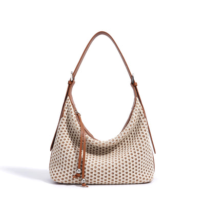 Fashion Retro Straw Woven Dumpling Bag Versatile
