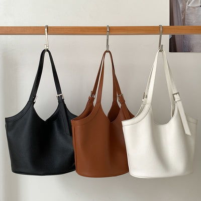 Idle Style Fashion Light Retro Pu Soft Leather Bag