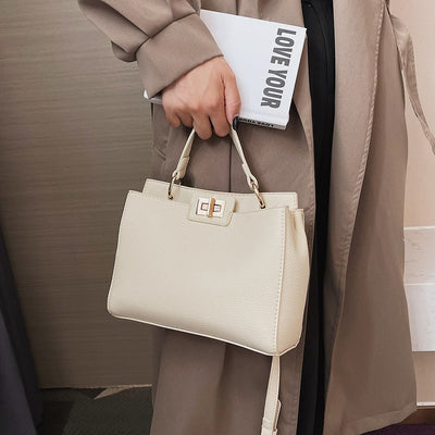 Large Capacity Simple Stylish Good Texture  Bag
